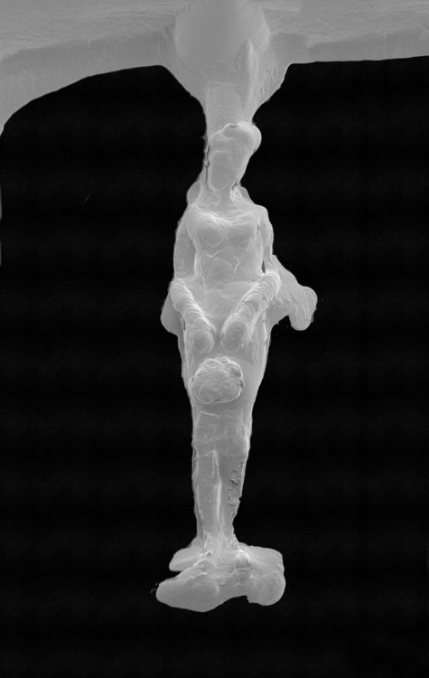 “Seedling Angel no.1″, 2008, ca. 140x80cm, REM:Print, 2+1 AP