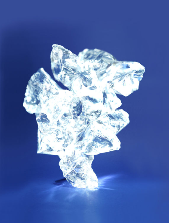 “THE WONDER : SAPPHIRE FOAM´S BREAKING”, 2023, ca. 180cm x 120cm, Fine Art Print, 2+1 AP